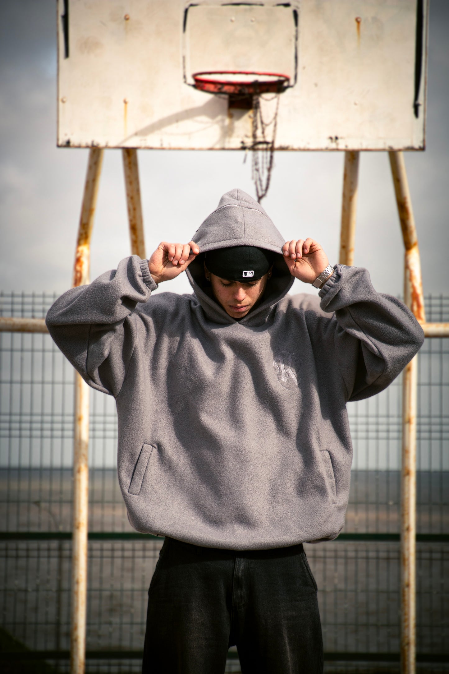 Hoodie Gris