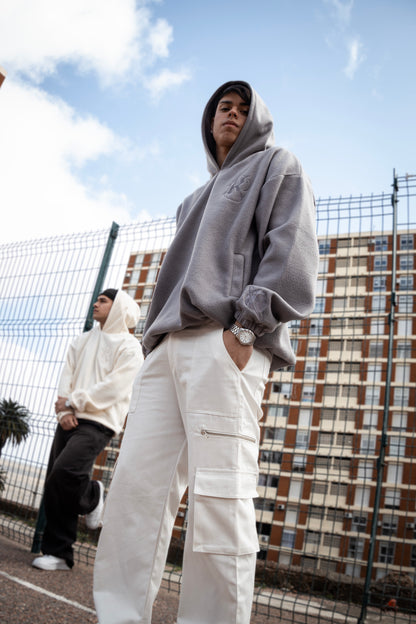 Cargo Baggy "White Carpenter"