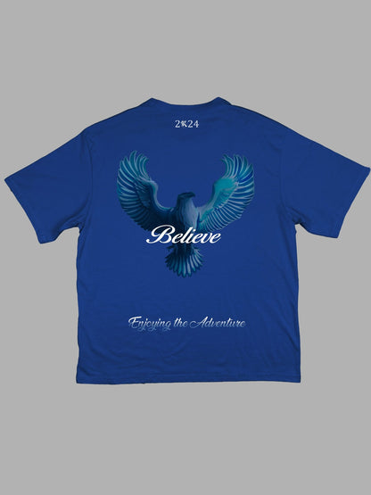 Remera Oversize "Blue Eagle"